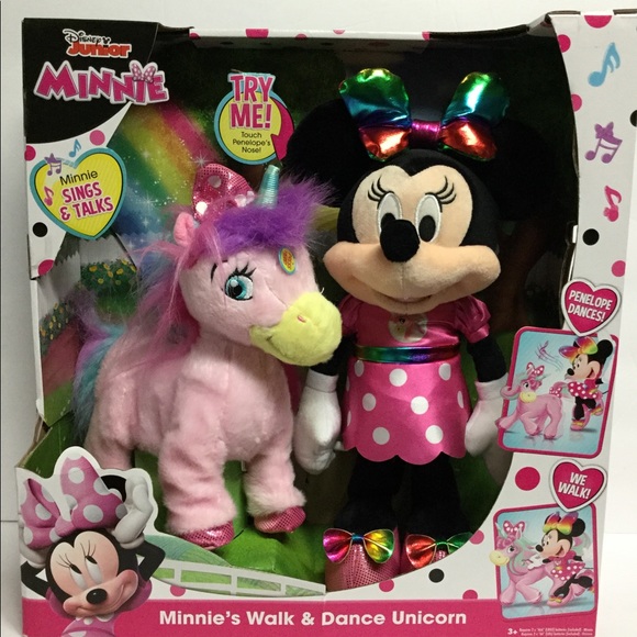 minnie walk and dance unicorn